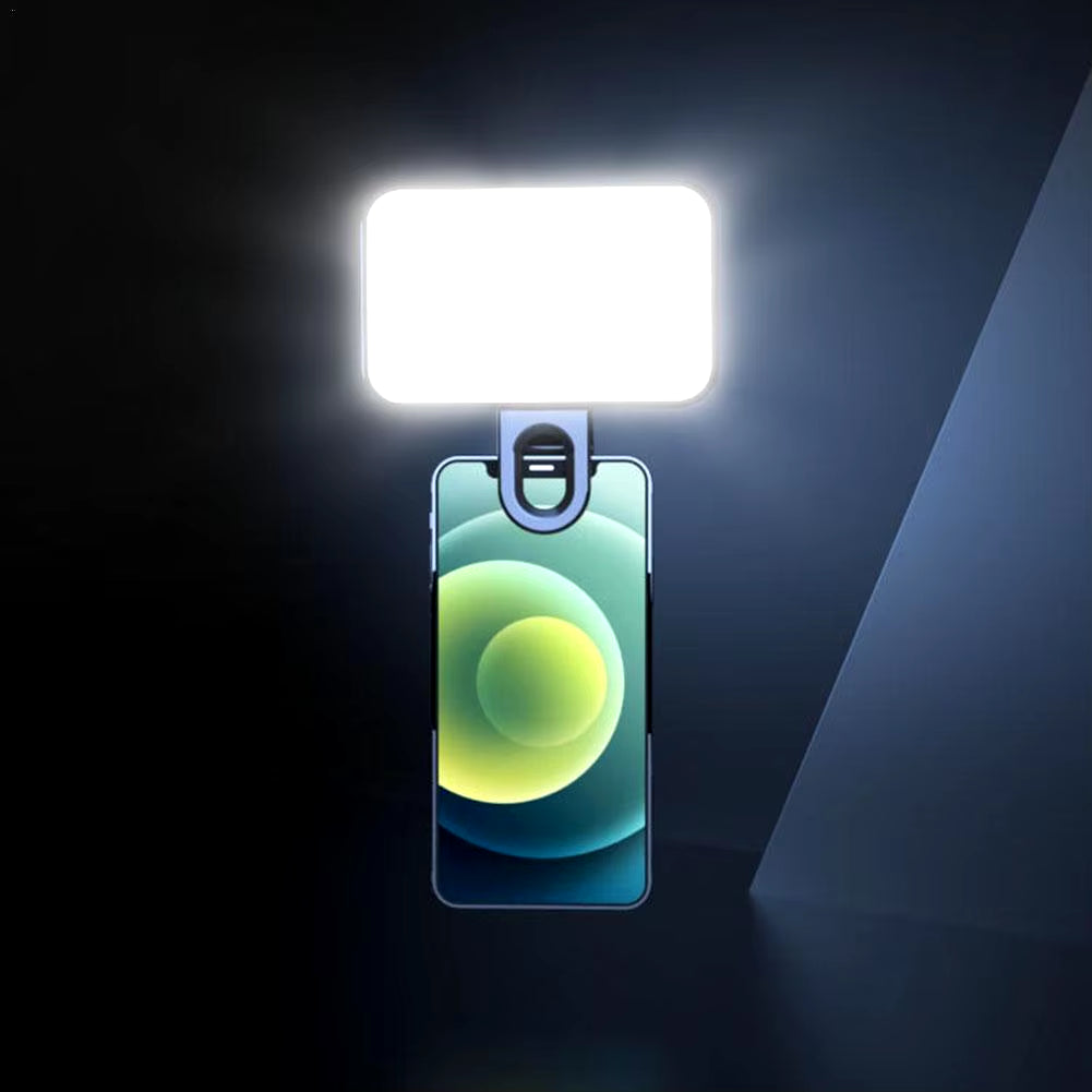 Pocket LED Selfie Light for Iphone Ipad Mobile Phone Laptop Clip Flash Fill Video Photo Ringlight Photography Lamp